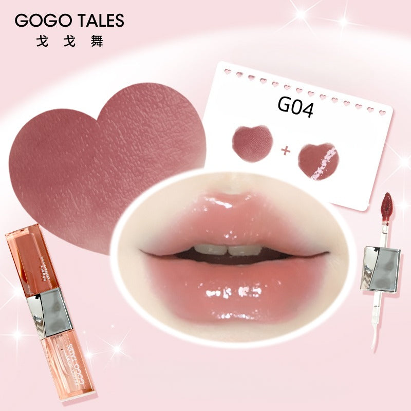 GOGO TALES Plump Long-wear Double-end Lip Glaze 4.8g