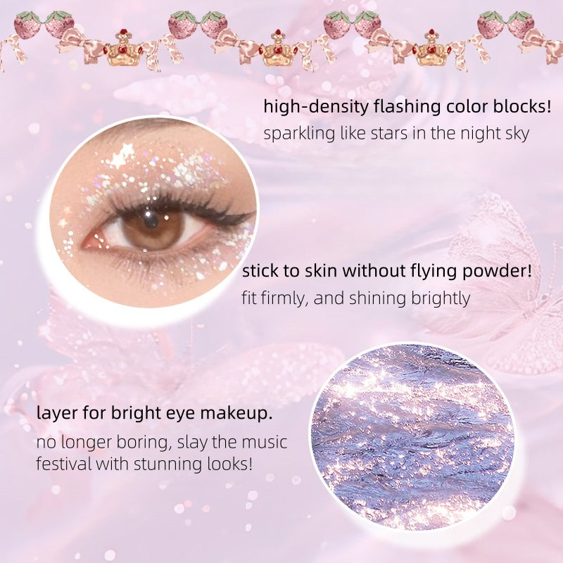 GOGO TALES Stellar Ripple Colourful Eyeshadow Palette 6g