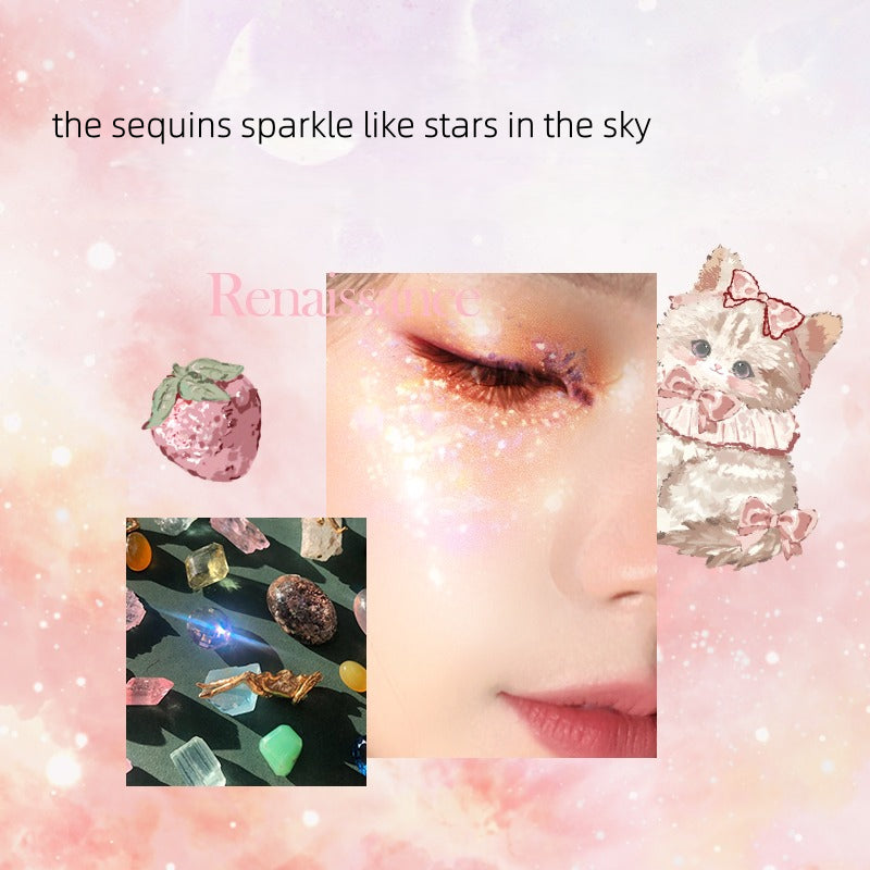 GOGO TALES Stellar Ripple Colourful Eyeshadow Palette 6g