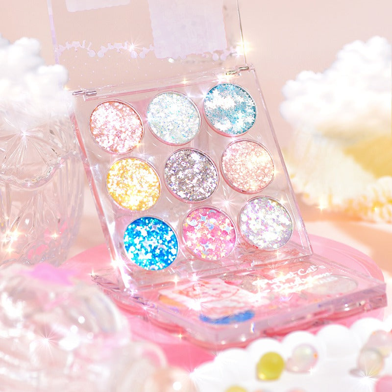 GOGO TALES Stellar Ripple Colourful Eyeshadow Palette 6g