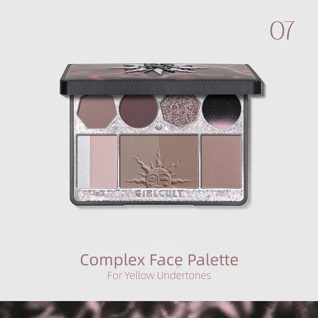 GirlCult - The Peach Blossom Spring Complex Face Palette