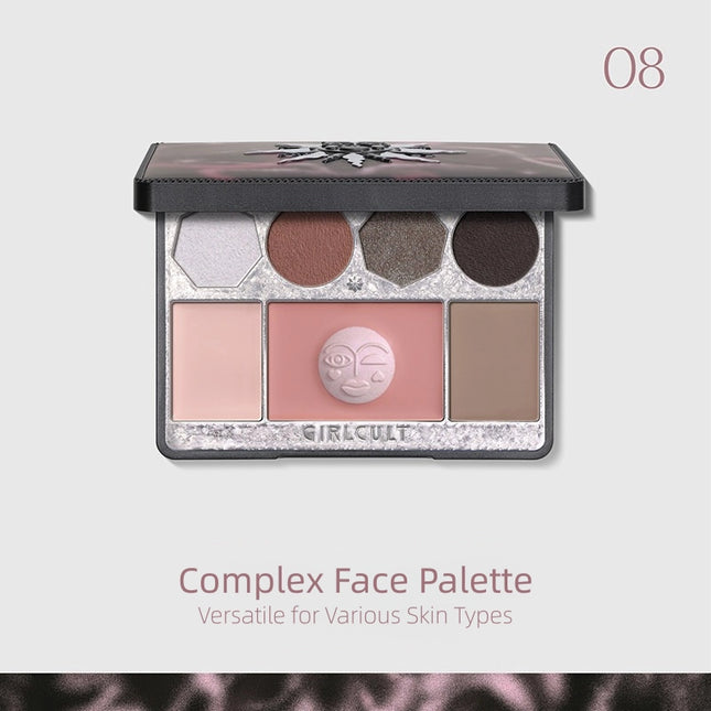 GirlCult - The Peach Blossom Spring Complex Face Palette