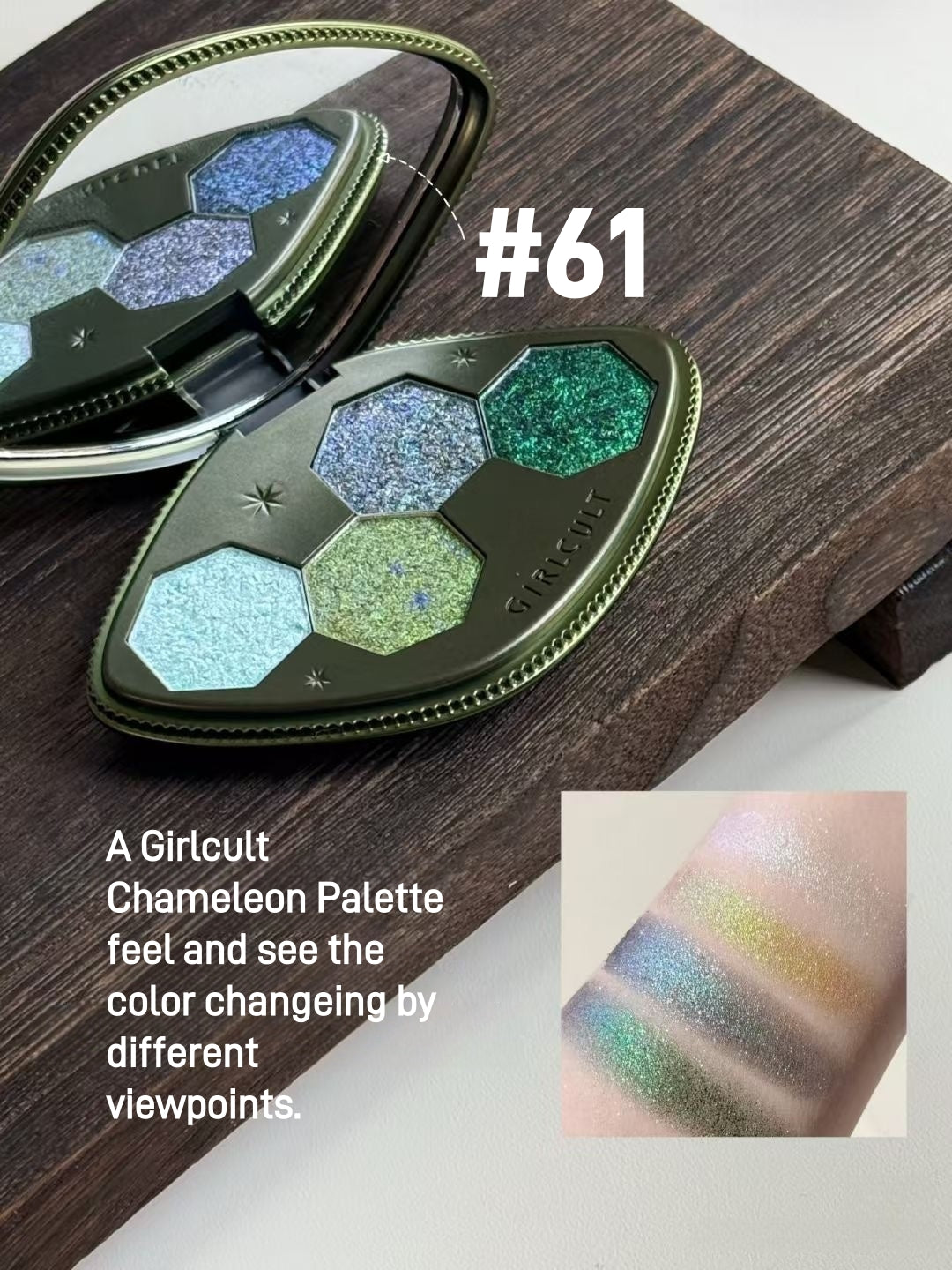 Girlcult Compendium of Materia Medica 4 Colors Eyeshadow Palette 3.6g