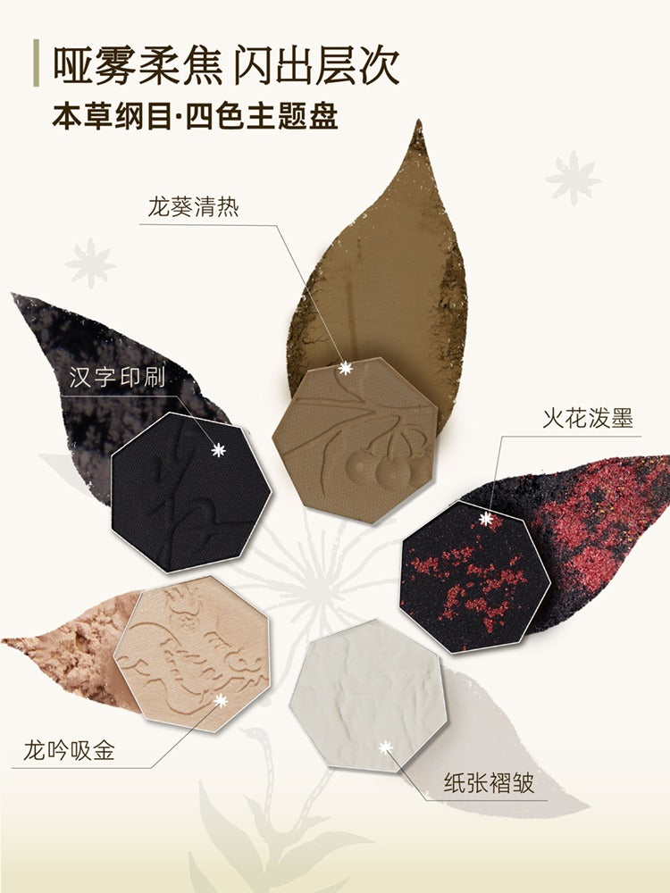 Girlcult Compendium of Materia Medica 4 Colors Eyeshadow Palette 3.6g