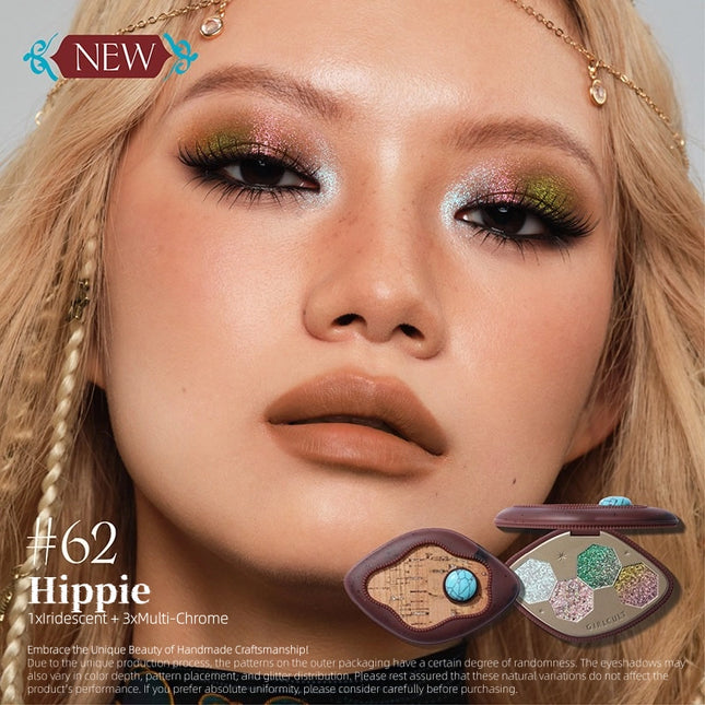 Girlcult - Loulan Bohemian Eyeshadow Palette 4.8g
