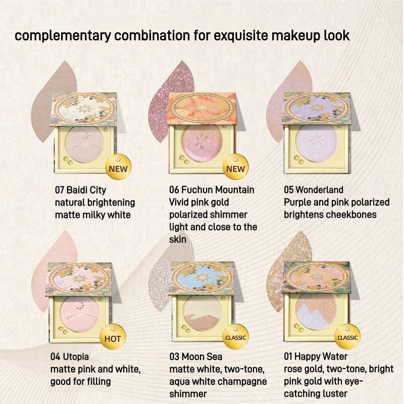 Girlcult Mountains and Seas Highlighter Contouring 3.3g