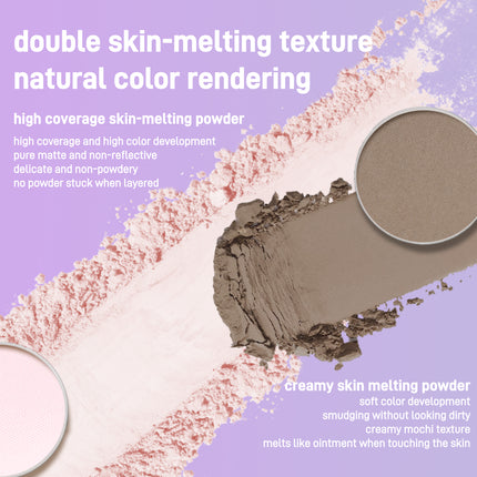 GirlsCrush - Matte Highlighter Contour Powder Duo 5.2g