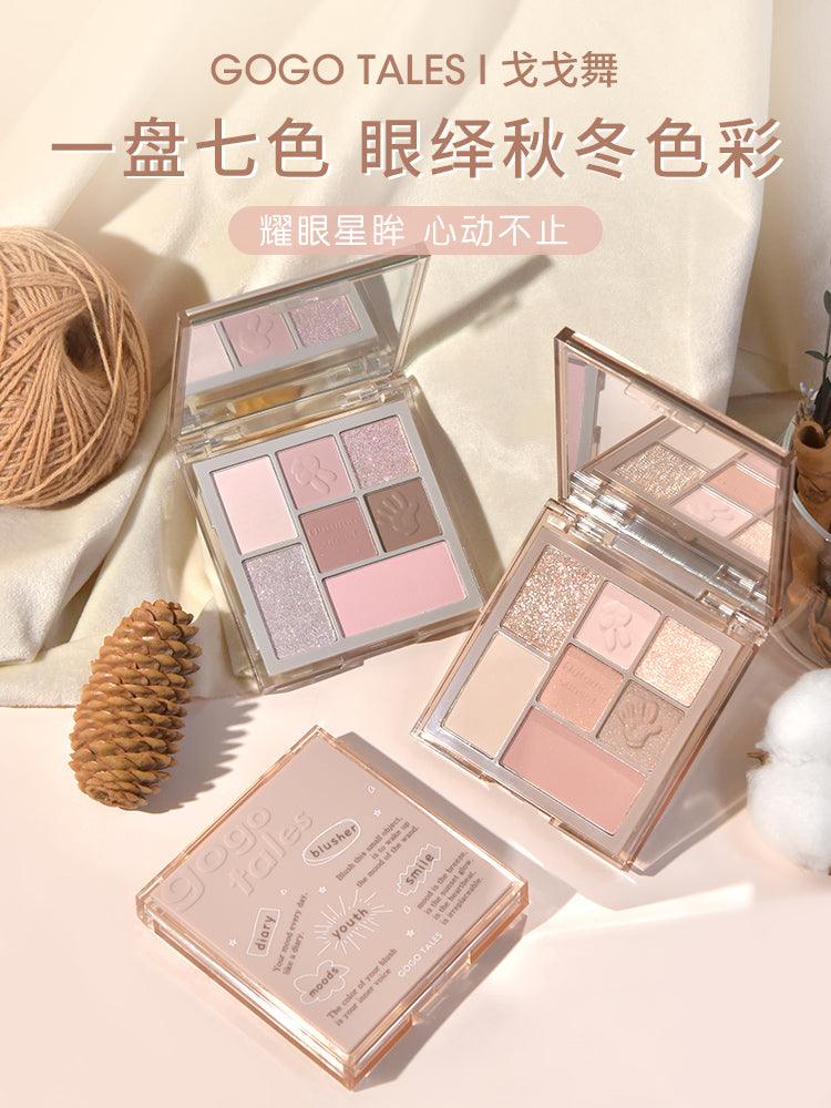 GOGO TALES 7 Colors Eye Palette 9.9g
