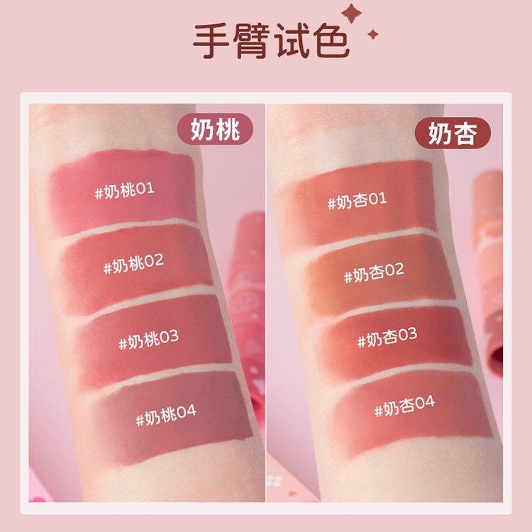 Gracebabi Stacked 4 Colors Lipstick 4.6g