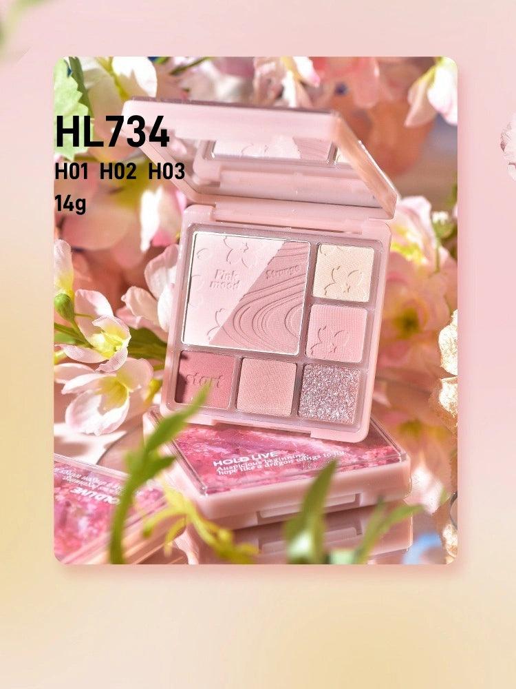 HOLD LIVE Pink Mist Dream Blush N Eyeshadow Palette 14g