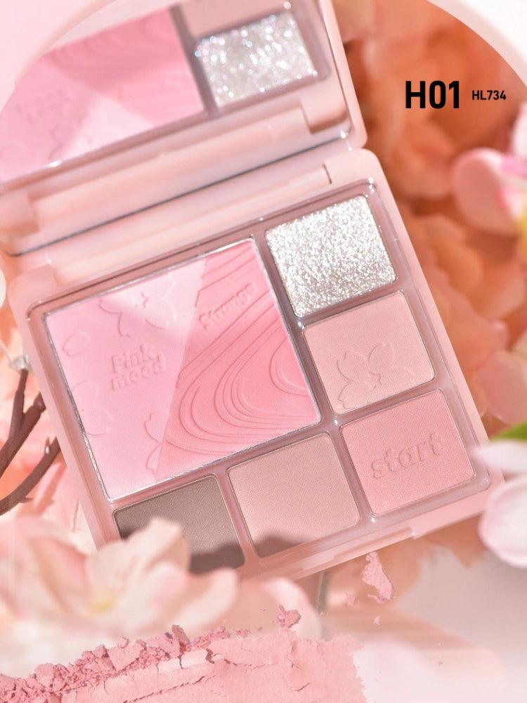 HOLD LIVE Pink Mist Dream Blush N Eyeshadow Palette 14g