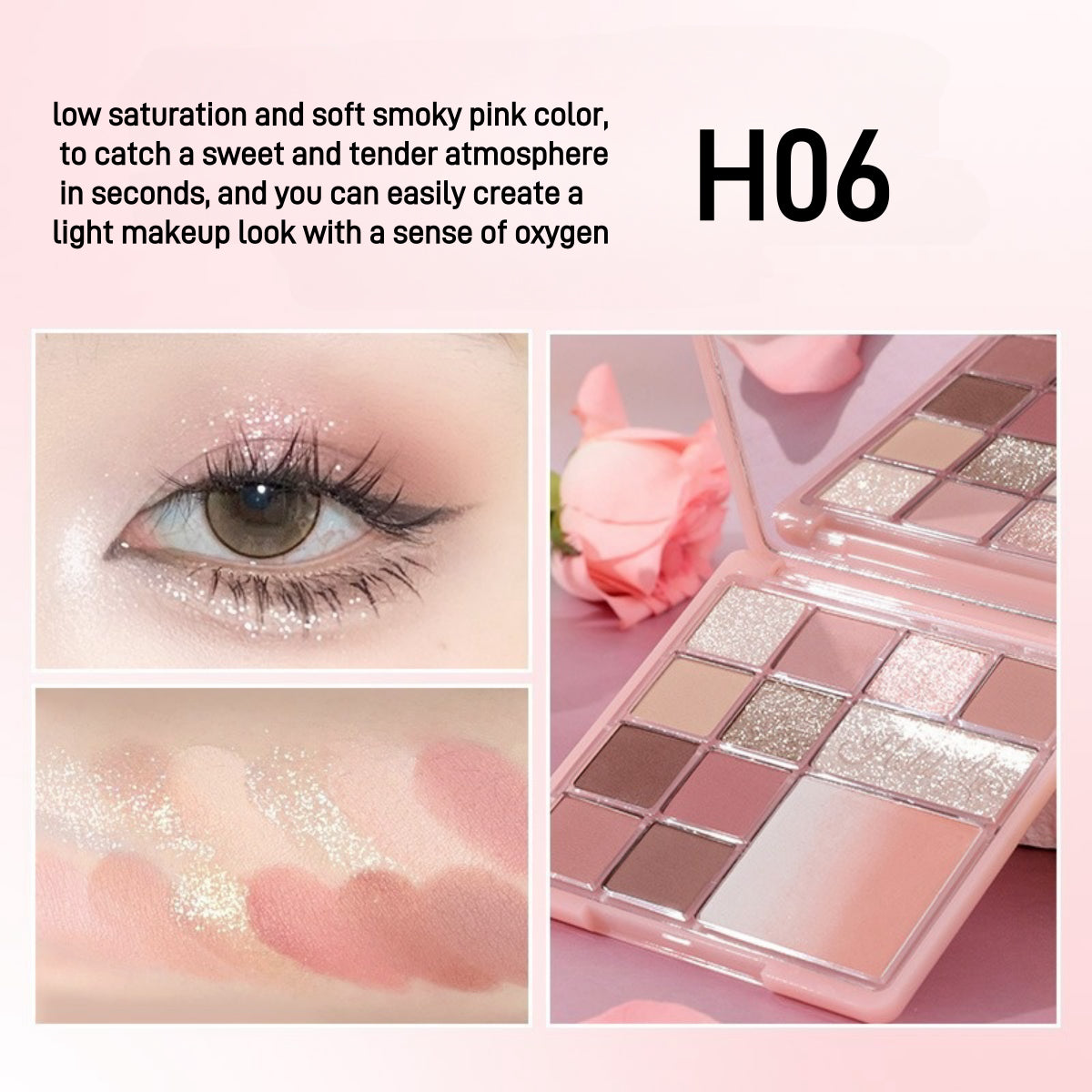 HOLD LIVE Floral Comprehensive Powder Palette 12 Colors 15g