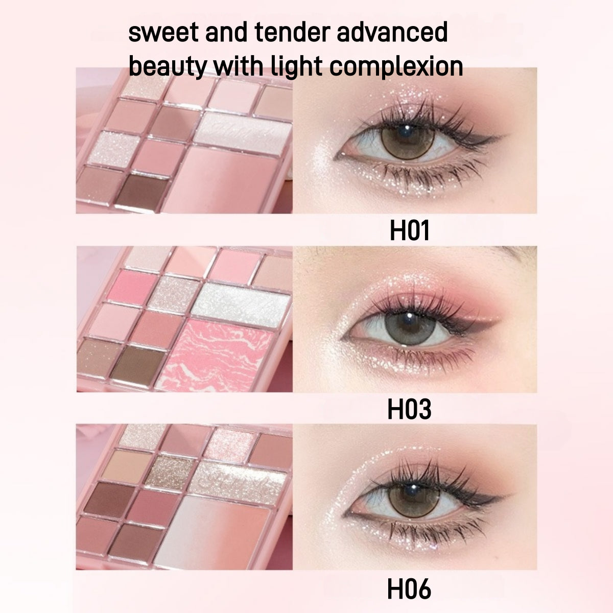 HOLD LIVE Floral Comprehensive Powder Palette 12 Colors 15g