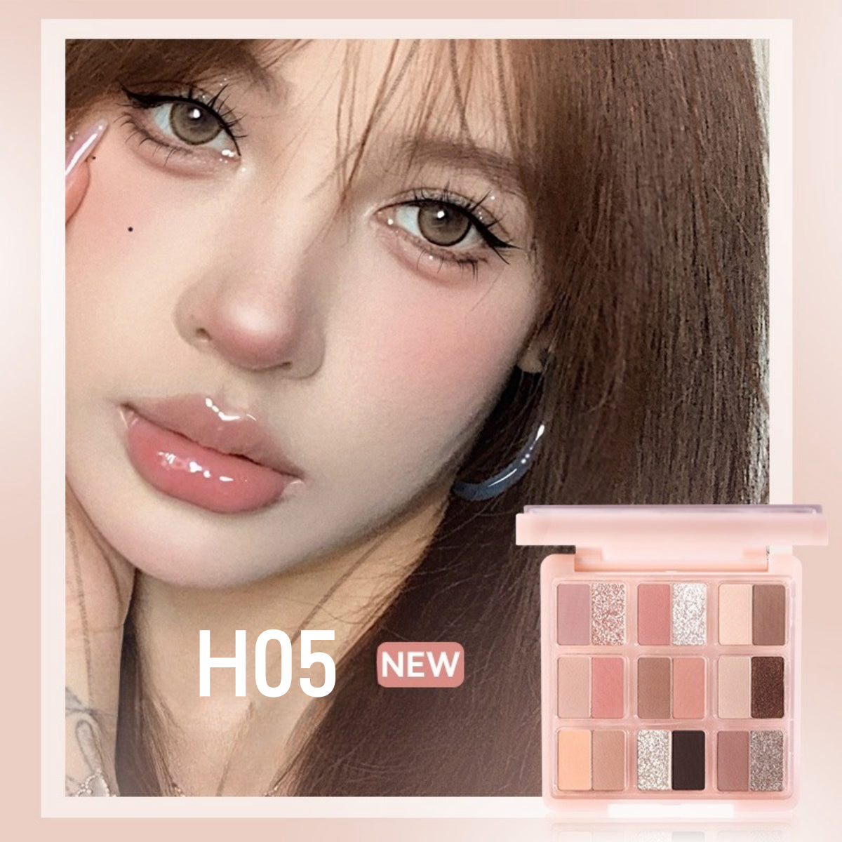 HOLD LIVE Secret Garden Eyeshadow Palette 18 Colors 12.6g