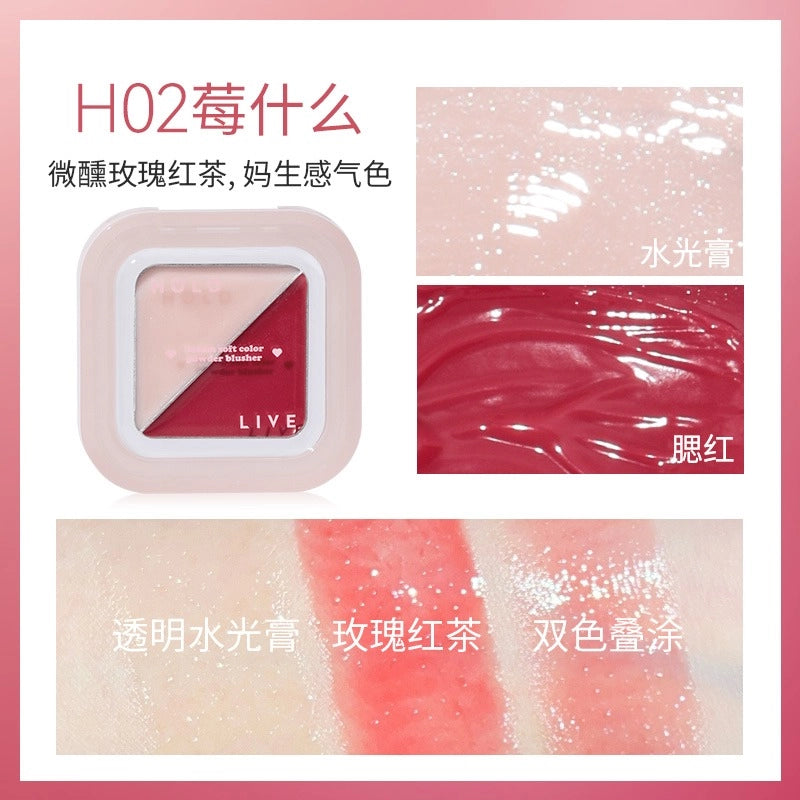 HOLD LIVE Sweetish Glazed Blush Cream 3.4g