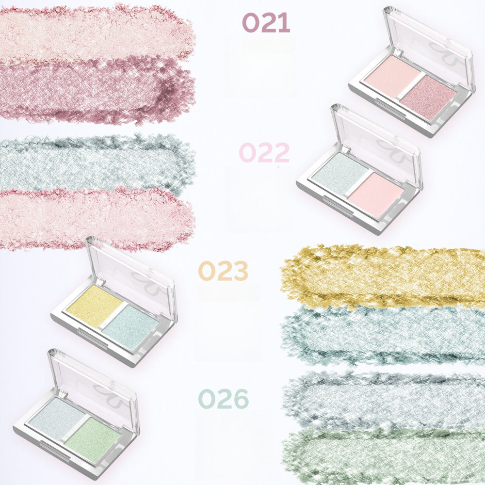 HYNTOOR Rich Spring of Flowers Eyeshadow Duo 3g
