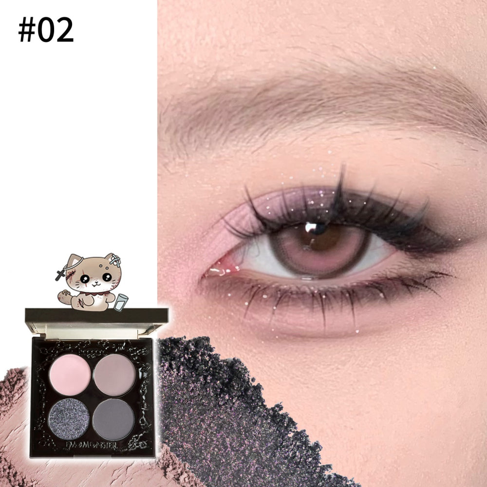 Haggard EMO Monster Four Colors Eye Shadow 5.2g