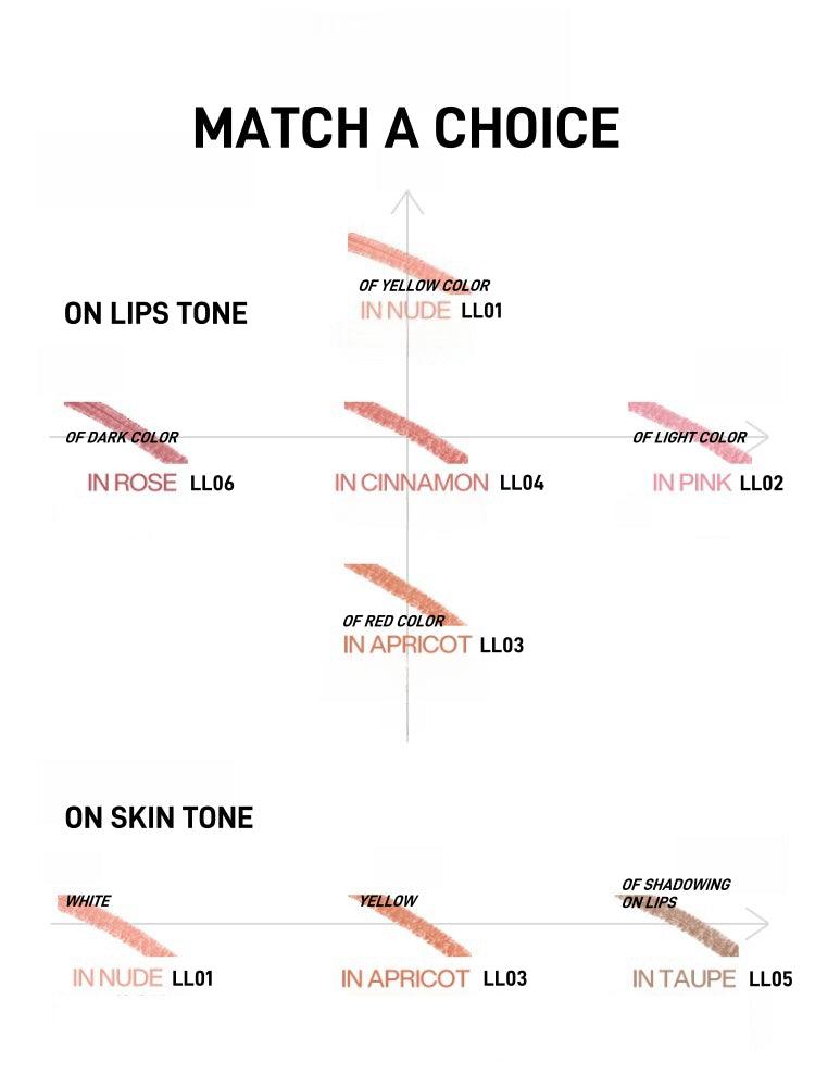 INTO YOU Colorful Lip Liner 500mg