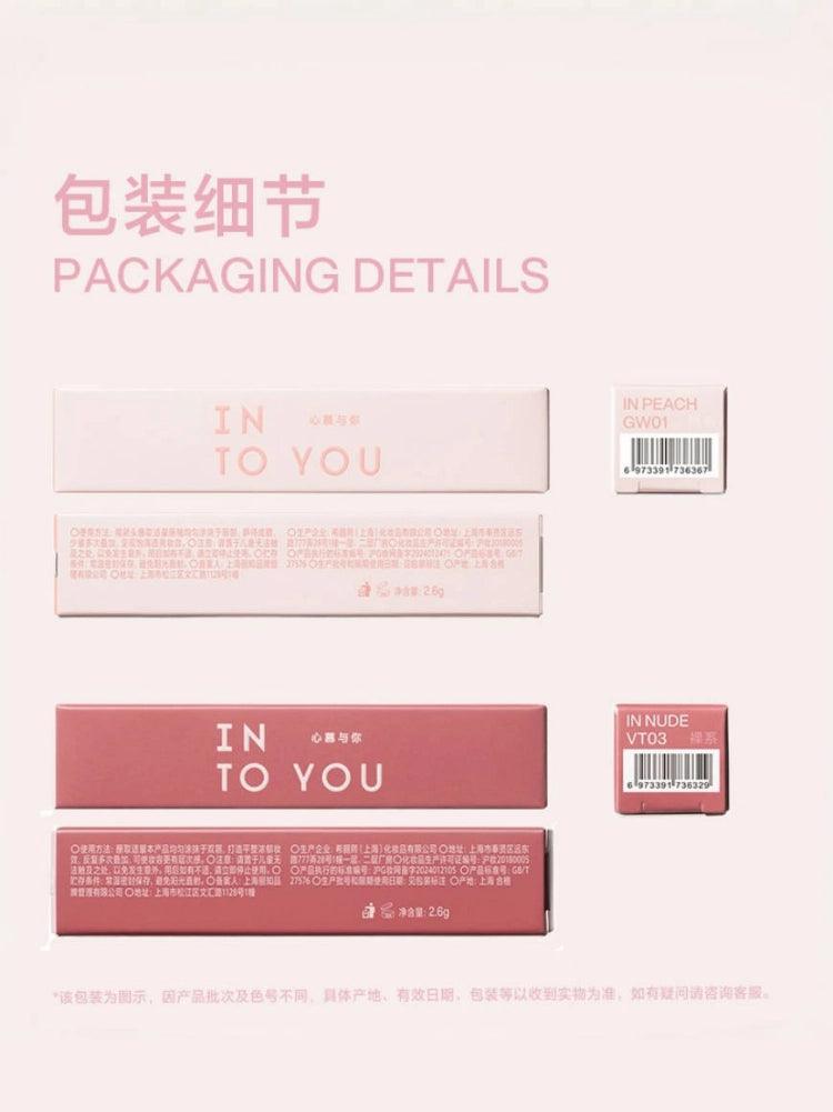 INTO YOU Glow Lip Tint n Velvet Lip Matt 2.6g