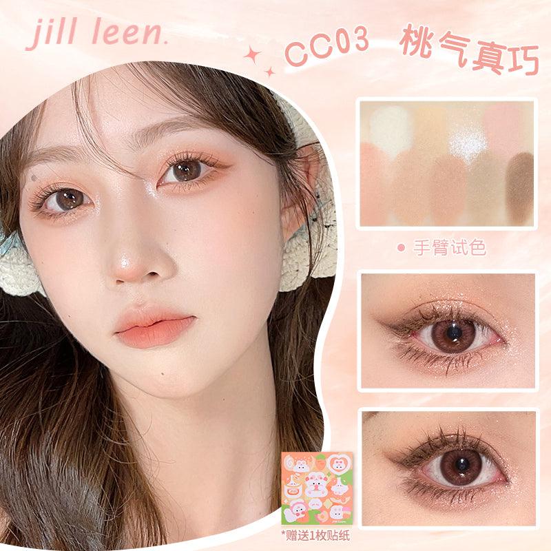 JILL LEEN Chocolate 9 Colors Eye Palette 9g