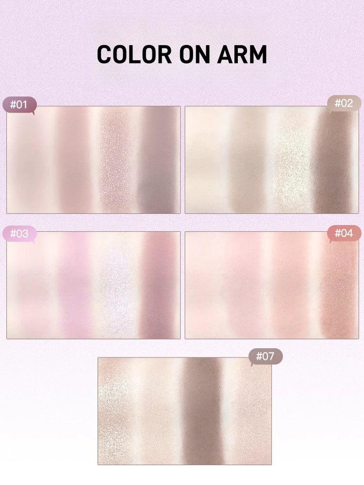 JILL LEEN Four Colors Eyeshadow Palette 3.8g