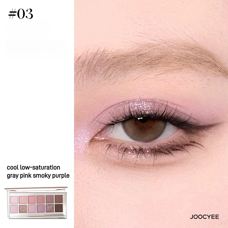 [#01-#05] Joocyee 12 Shades Eyeshadow Palette 14g