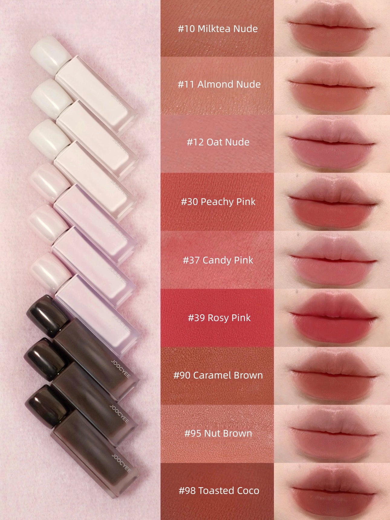 JOOCYEE - Matte Veil Lip Cream 4.1g