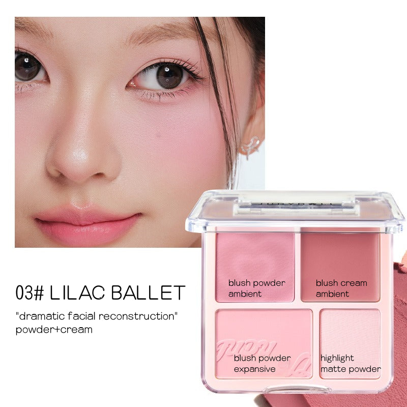 Judydoll Blush N Highlight Palette 9g