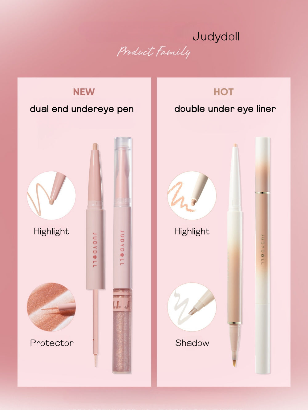 Judydoll Dual End Undereye Pen 170mg+1.7ml