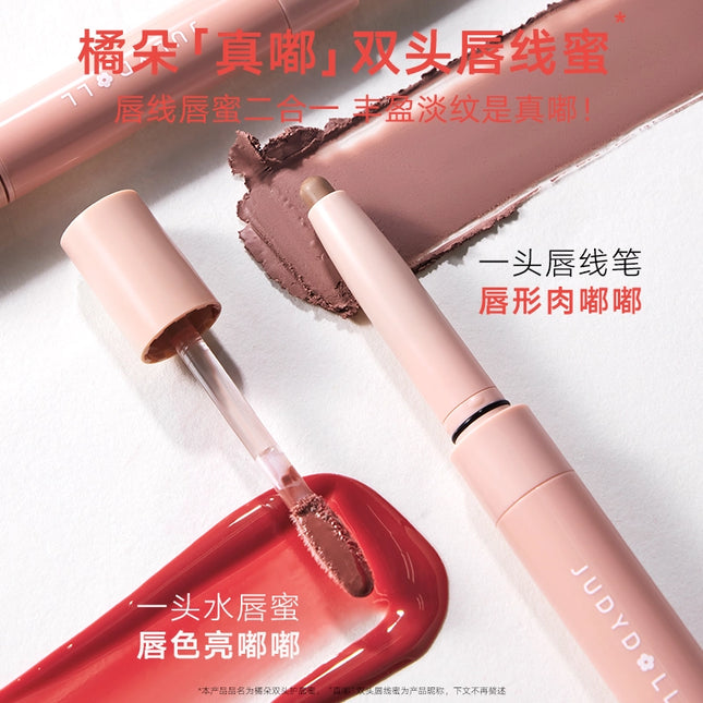 Judydoll Lip Liner and Gloss Duo 2.5g