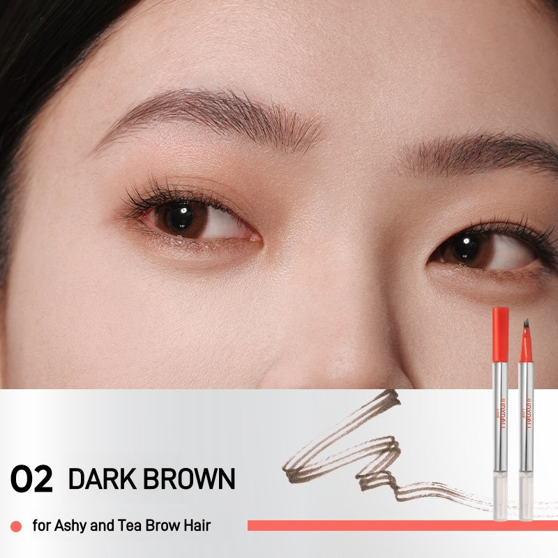 Judydoll Live Dual End Liquid Brow Pen 1ml 0.8ml