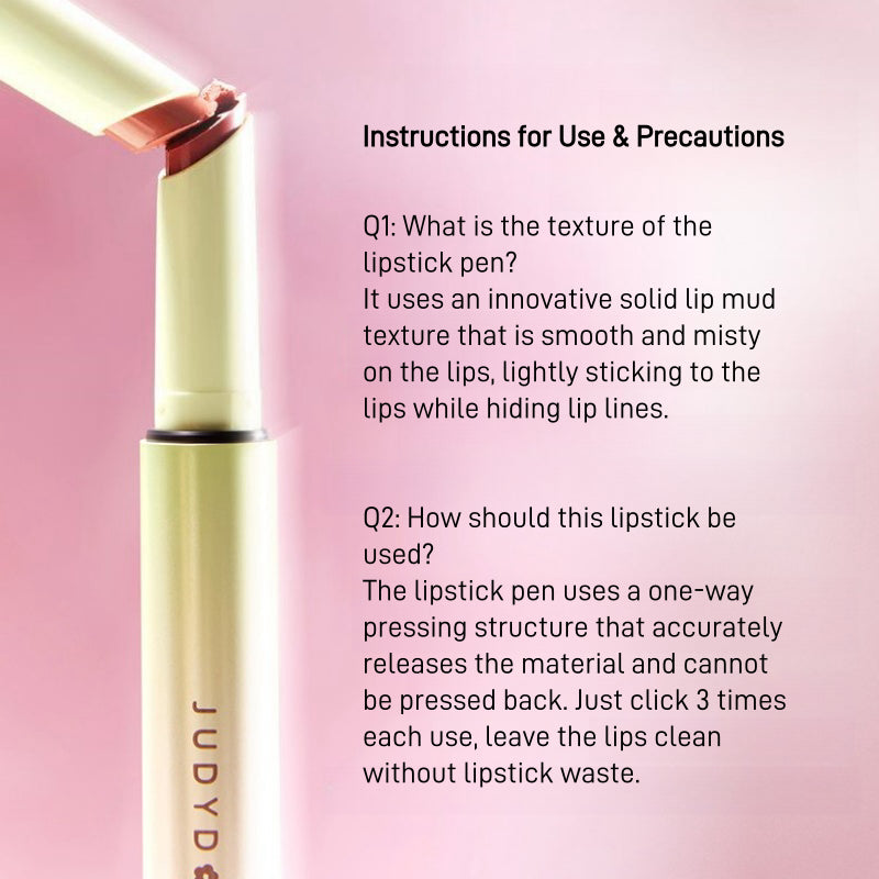 Judydoll Velvet Matte Lip Mud Pen 2.3g