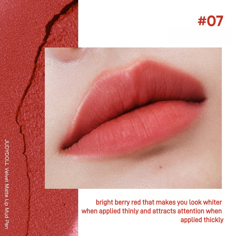 Judydoll Velvet Matte Lip Mud Pen 2.3g
