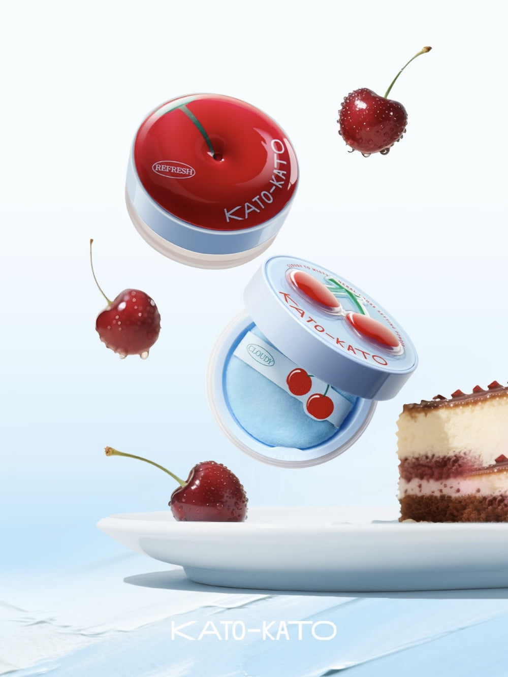 KATOKATO - Cherry Me Setting Powder 6.5g/8g
