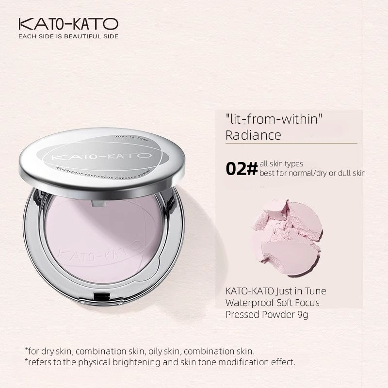 KATO-KATO Just in Tune Waterproof Soft Focus Pressed Powder 9g