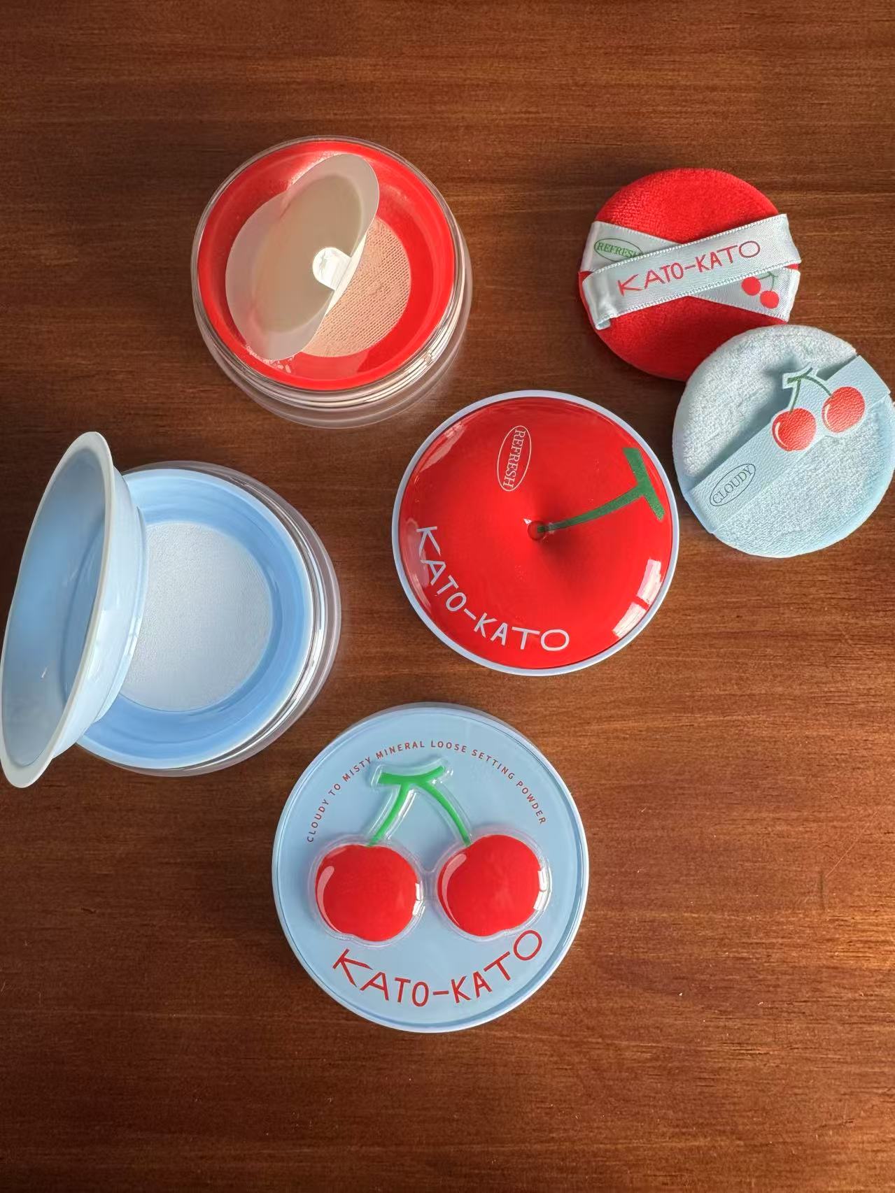 KATOKATO - Cherry Me Setting Powder 6.5g/8g
