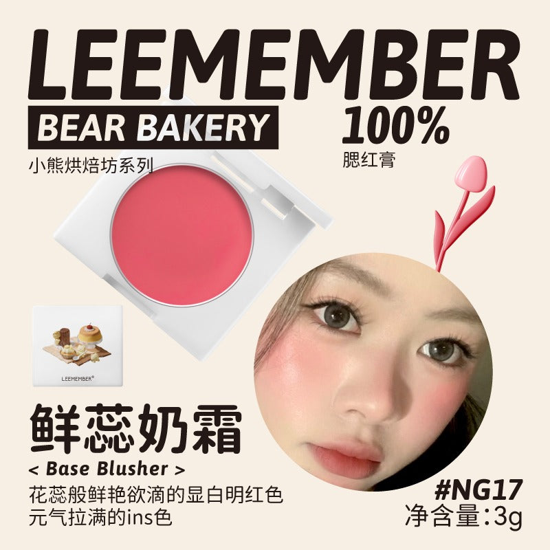 LEEMEMBER Bear Factory Base Blusher Cream 3g