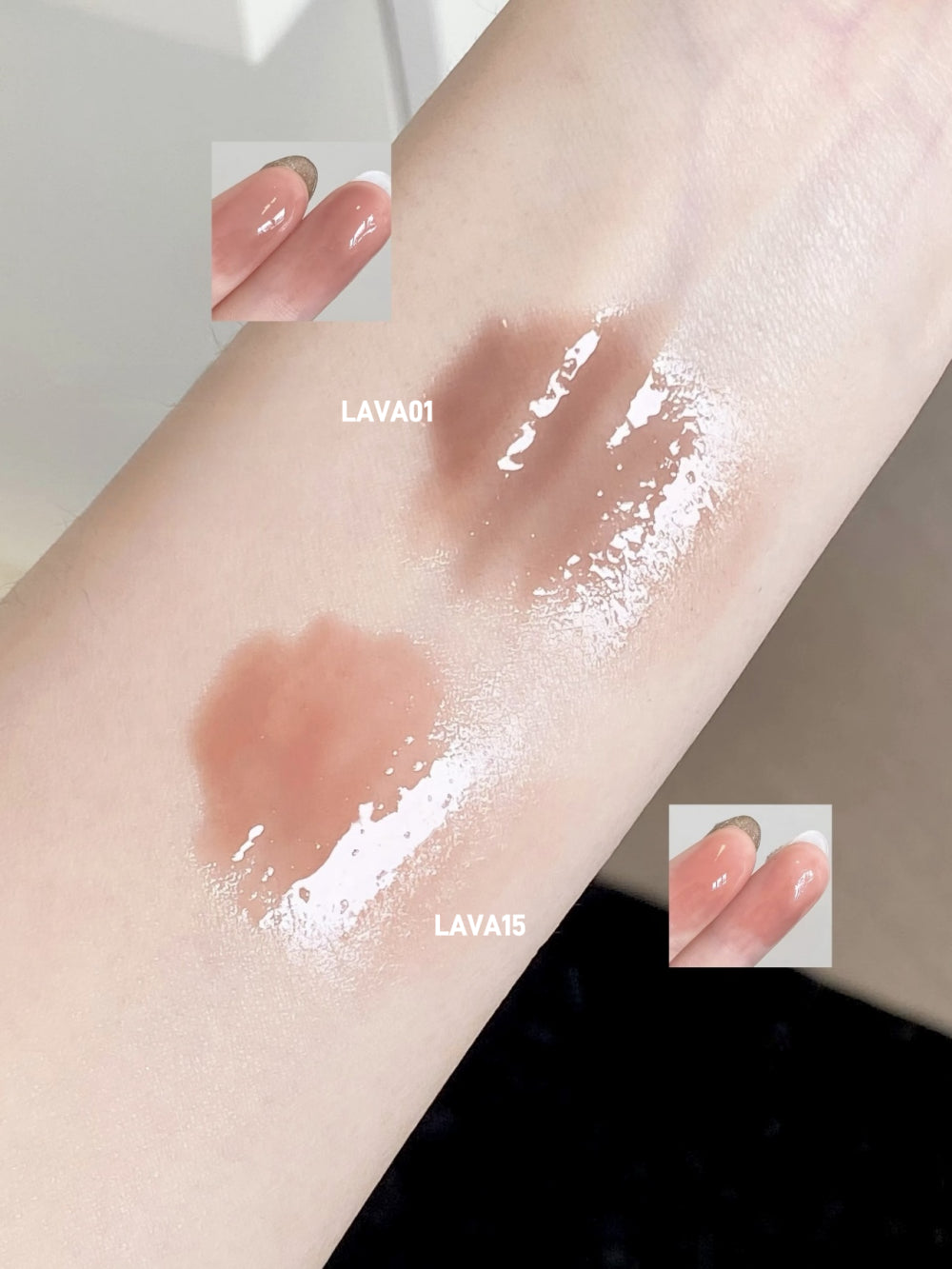 LEEMEMBER Watery Lip Gloss 3g Glasslike LAVA YK