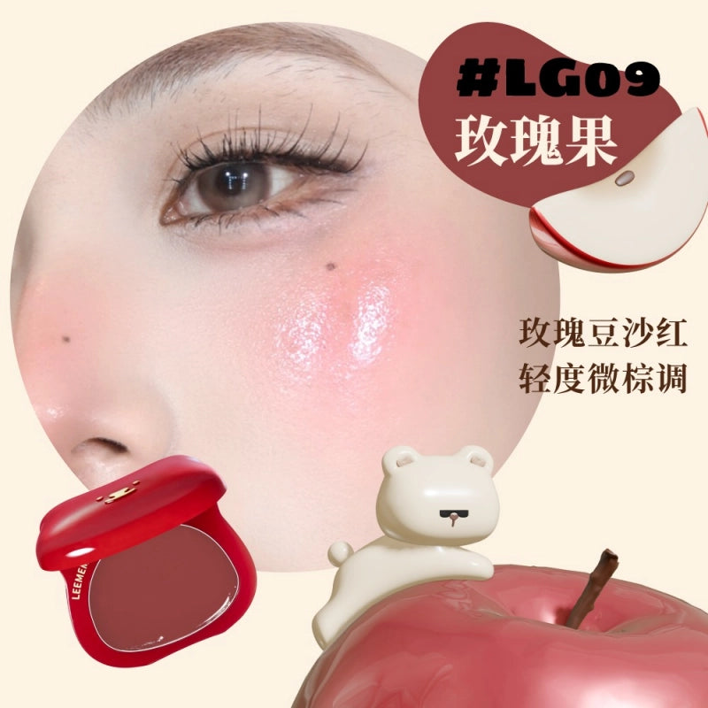 LEEMEMBER Red Apple Glossy Blush 4g