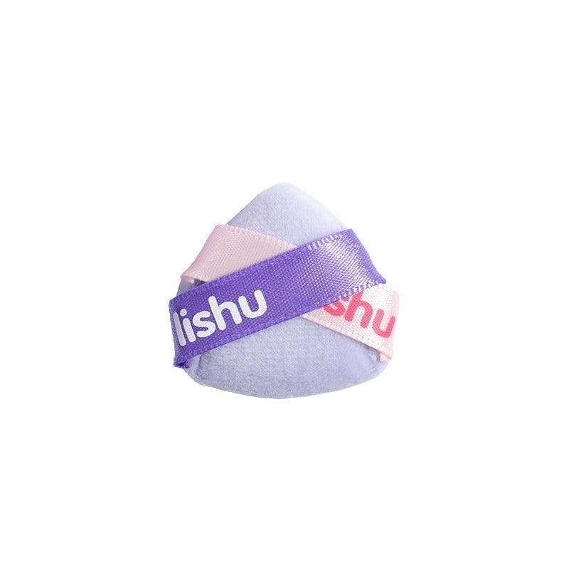 LISHU Flocked Mini Powder Puff