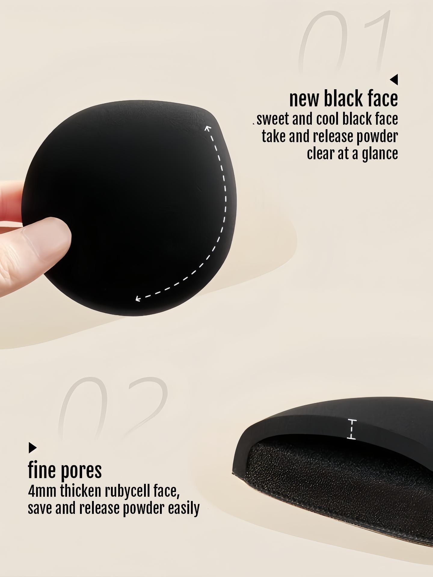 Amortals Black Plus Powder Puff Set