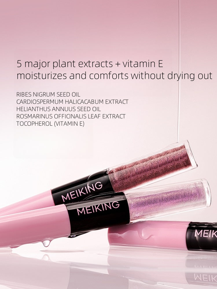 MEIKING Double Headed Lip Glaze 4g