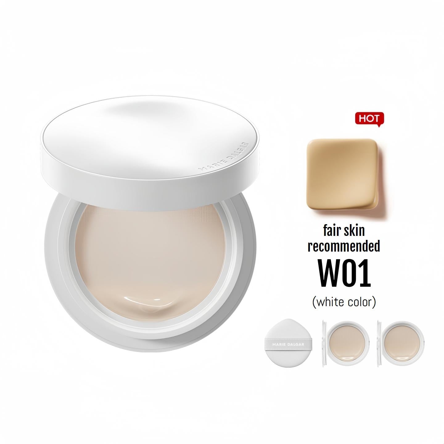 Marie Dalgar Vine Blurring Longwear Foundation Cushion 18g