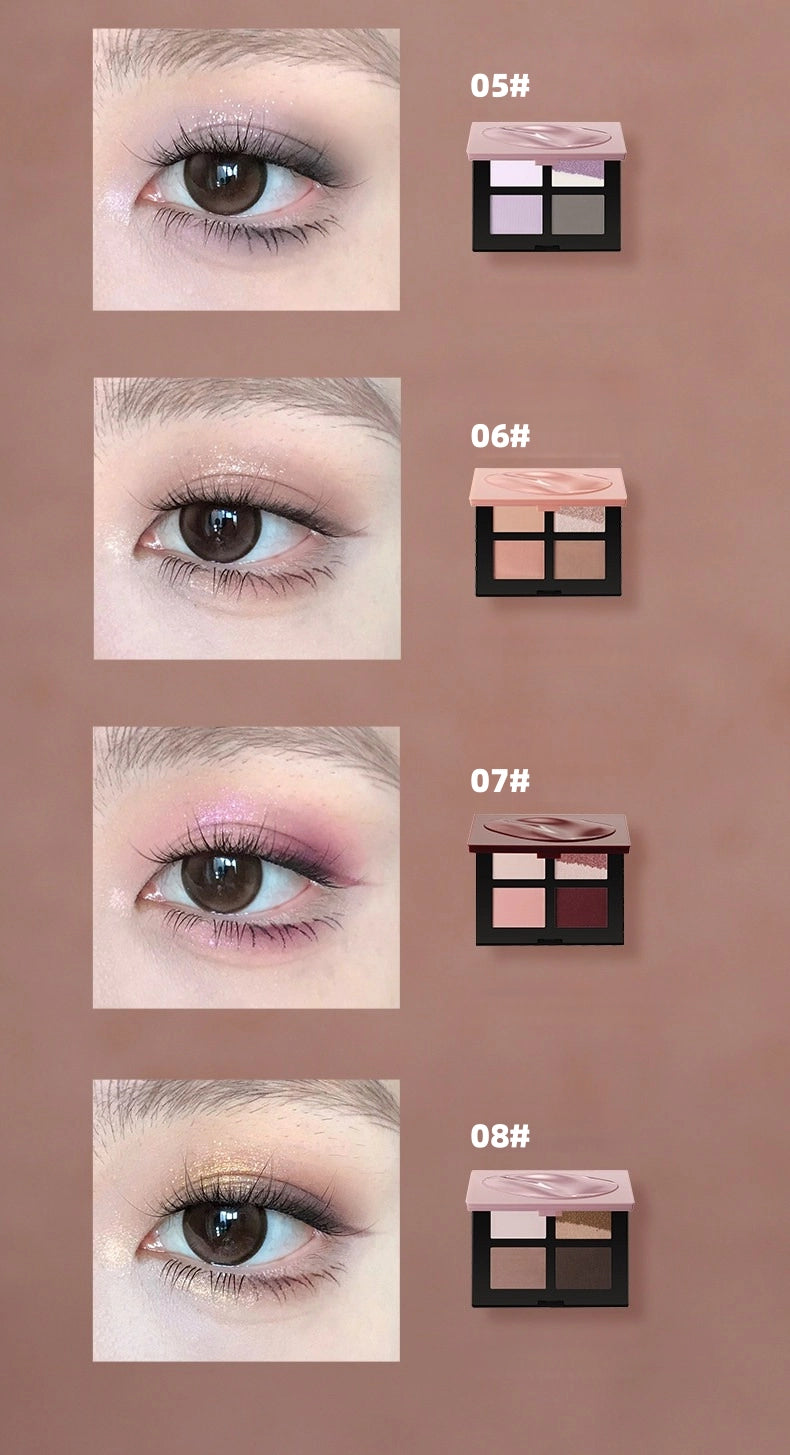 Marie Dalgar - Pink Inky Eye Shadow Palette 7g