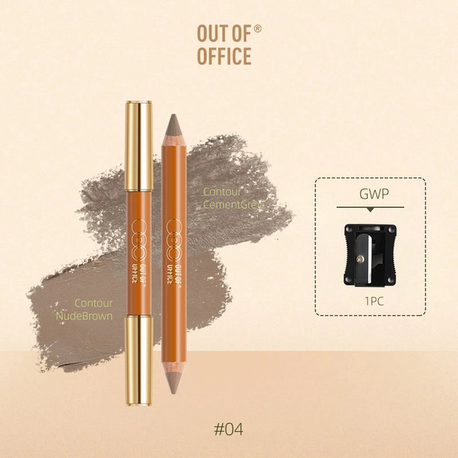 OUTOFOFFICE - Contour N Highlight Duo Pencil 5g
