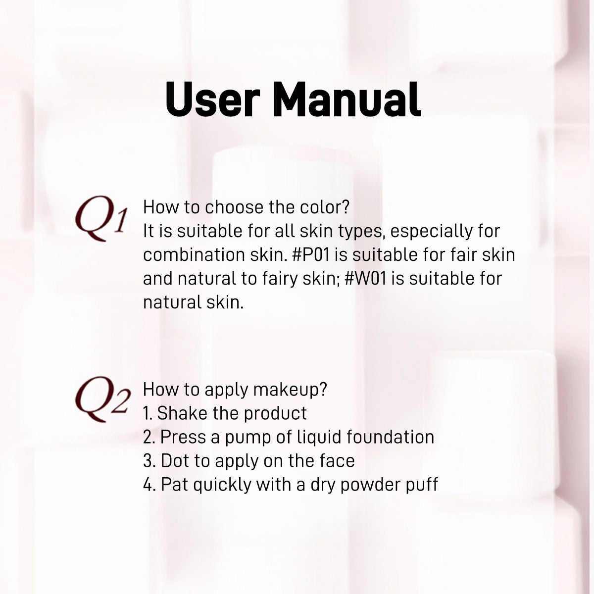 Oh Wonder Watery Long Lasting Liquid Foundation 20g