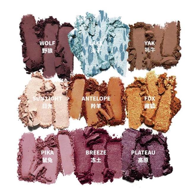 PARPER - Endangered Species Eyeshadow 9 Colors 9.5g