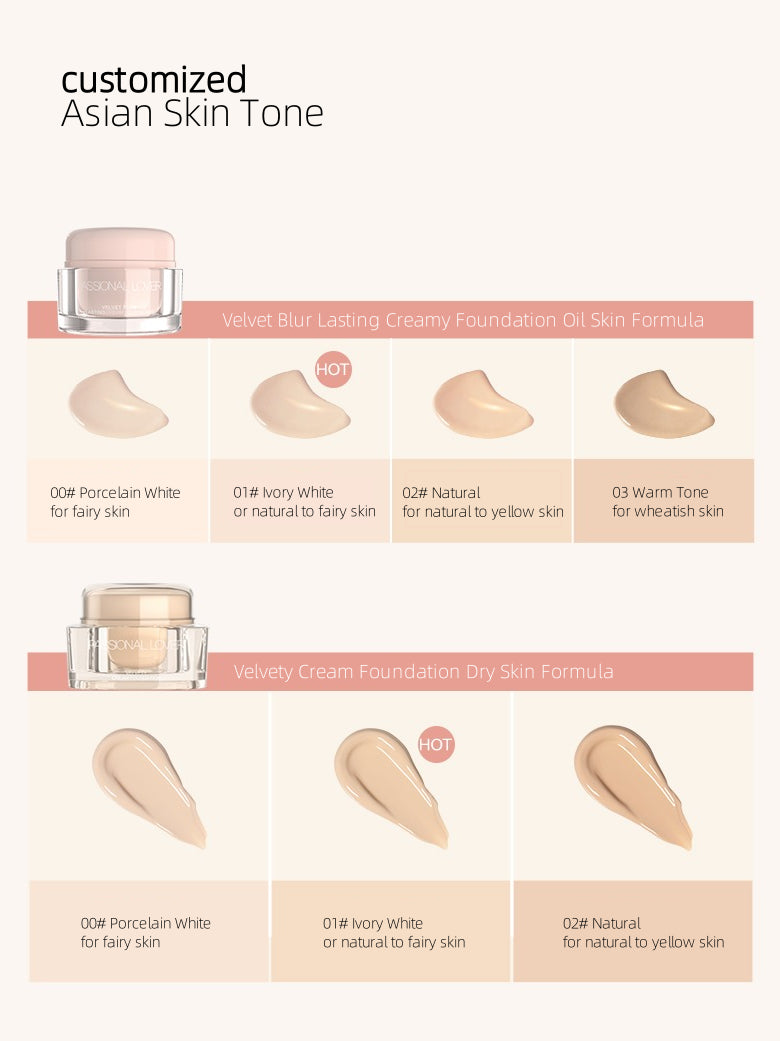 Passional Lover - Velvet Blur Lasting Creamy Foundation 15g