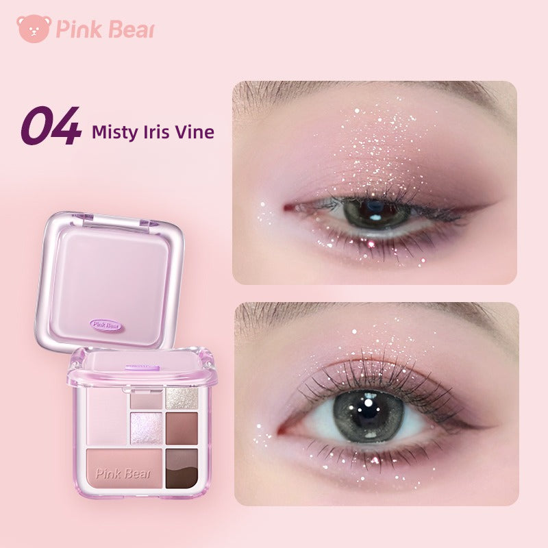 Pink Bear Multi Eyeshadow Palette 10g