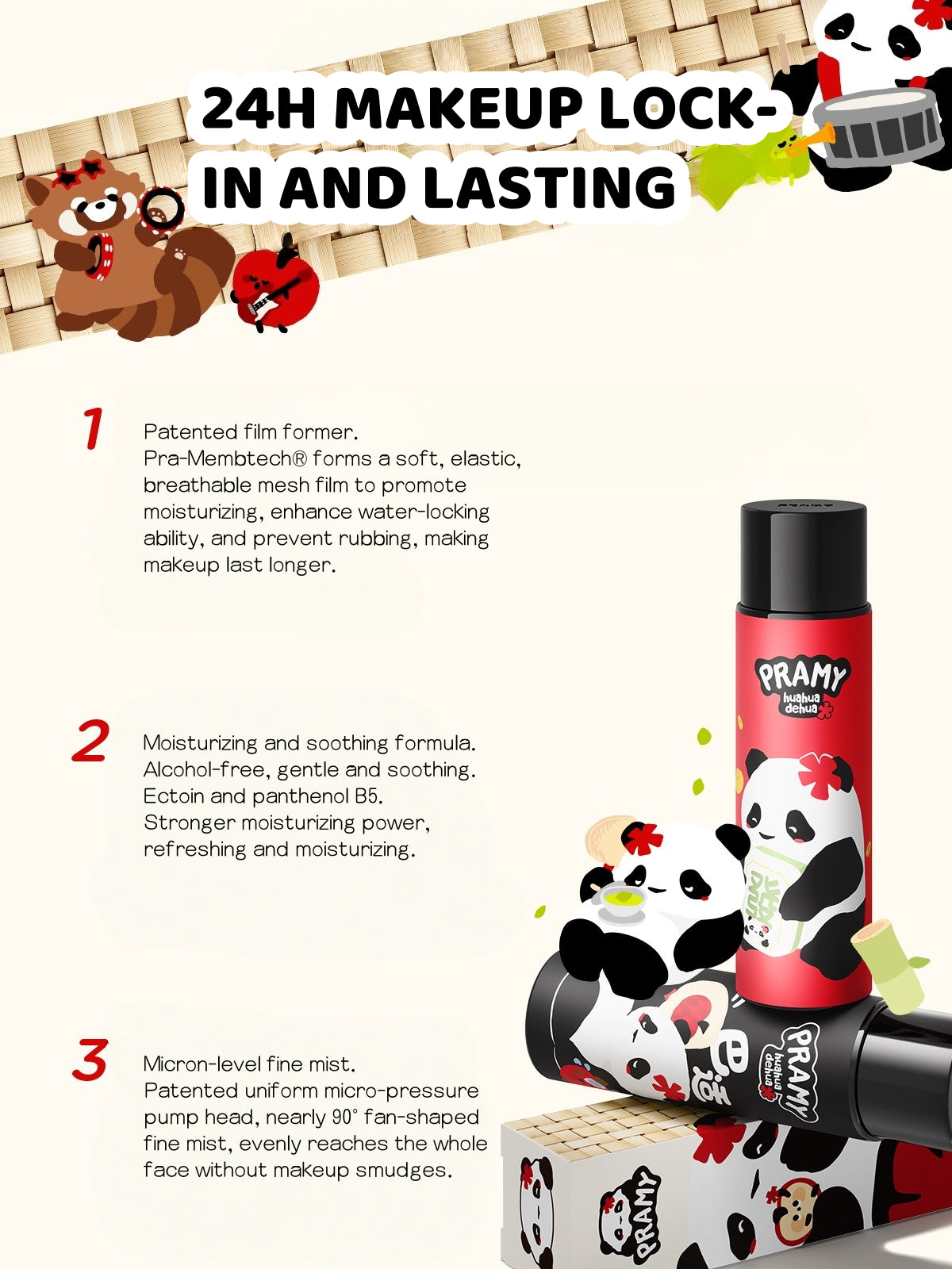 Pramy Moisturizing Makeup Setting Spray 100ml